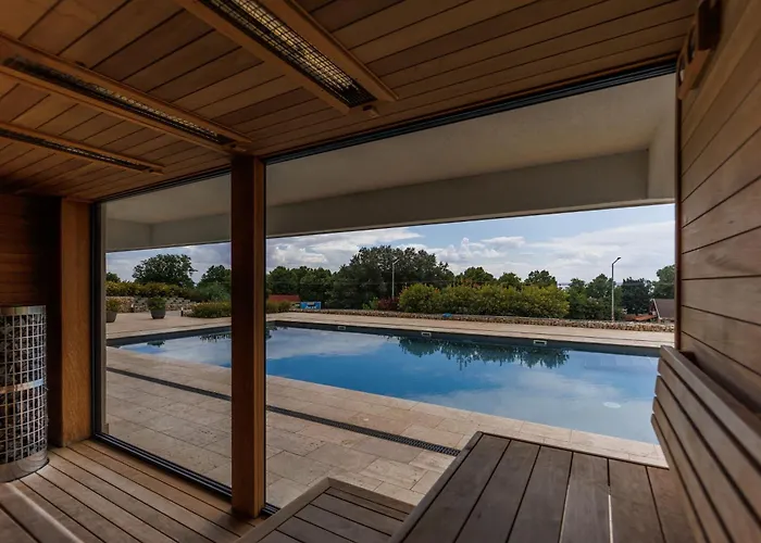 アパート Panorama Corner - Pool, Sauna, Parking *