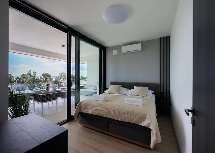 アパート Panorama Corner - Pool, Sauna, Parking