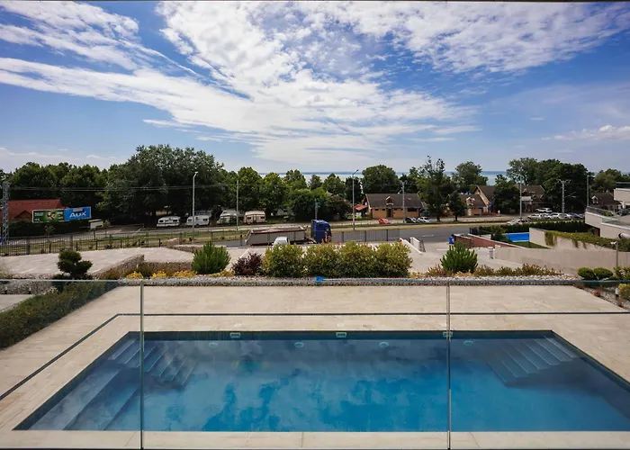 アパート Panorama Corner - Pool, Sauna, Parking *