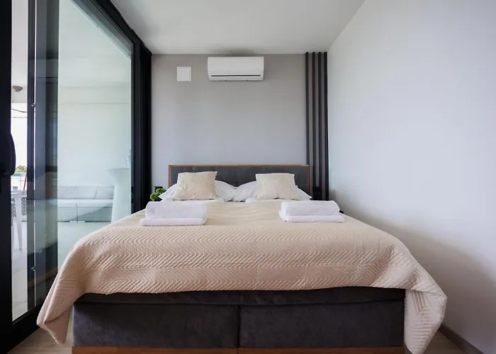 アパート Panorama Corner - Pool, Sauna, Parking *